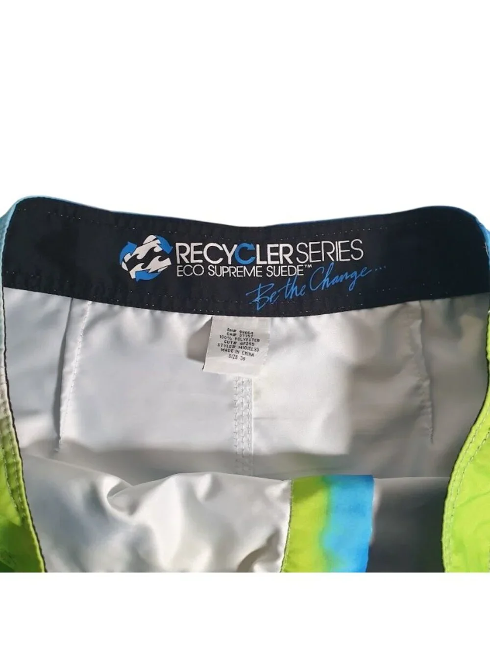 Billabong crafted recycled